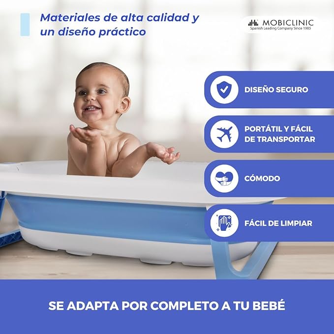 Bañera plegable bebé