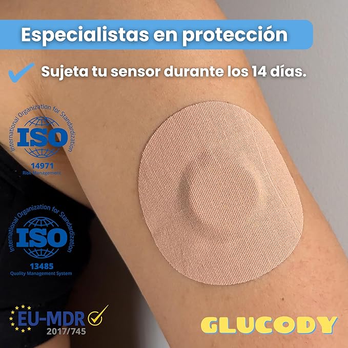 parches sensor de glucosa